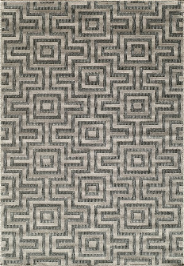 Momeni Baja BAJ10 Grey Area Rug Fashion