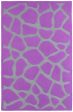 LR Resources Fashion 02514 Purple Area Rug Fashion