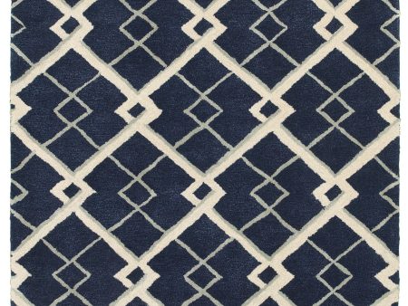 LR Resources Luxor 03851 Navy Area Rug For Sale