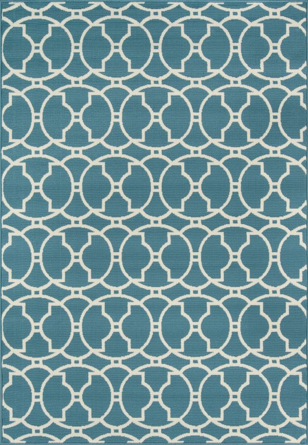 Momeni Baja BAJ11 Blue Area Rug on Sale