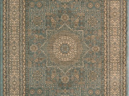 Momeni Belmont BE-03 Light Blue Area Rug For Cheap