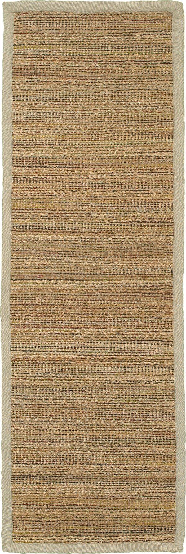 LR Resources Natural Fiber 3302 Beige Area Rug Discount