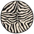 LR Resources Fashion 02512 Black Cream Area Rug Discount