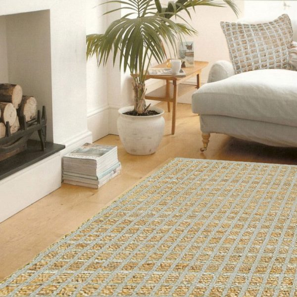 LR Resources Natural Fiber 03341 Gray Area Rug Sale