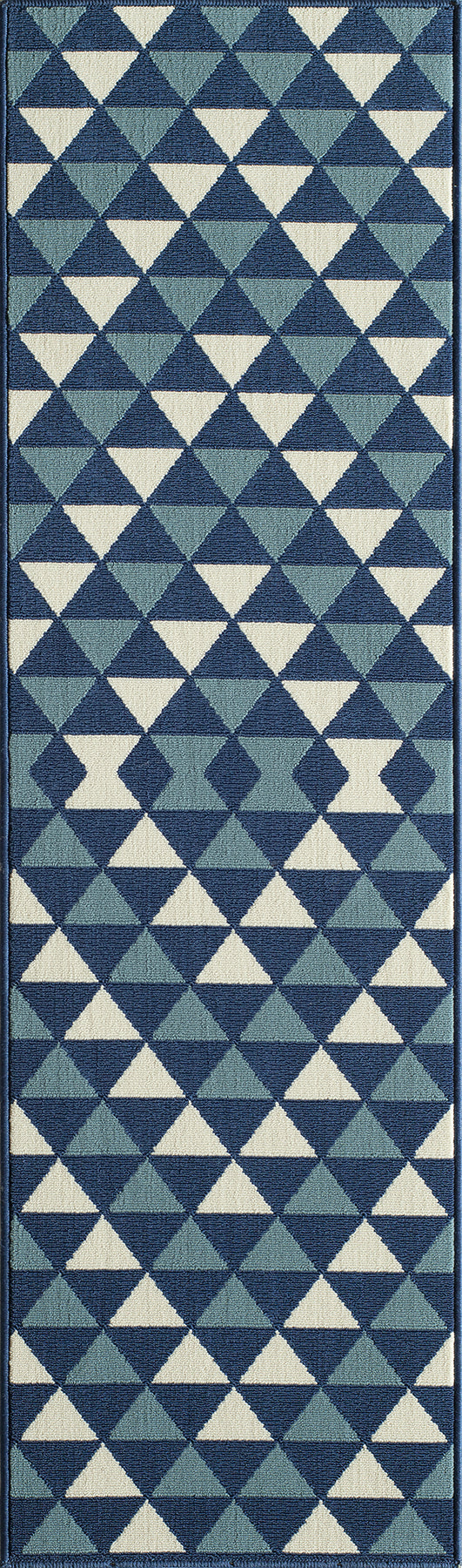 Momeni Baja BAJ-5 Blue Area Rug For Discount