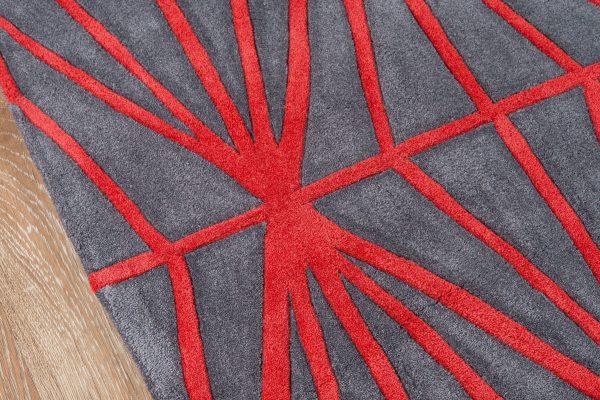 Momeni Bliss BS-13 Red Area Rug Supply