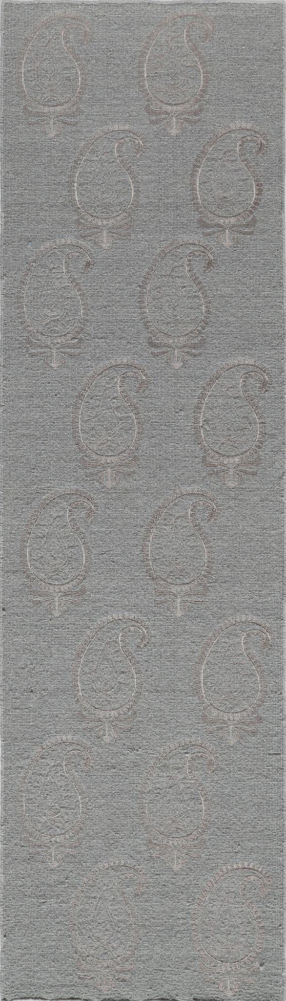 Momeni Lace Embroided LAC-1 Grey Area Rug Fashion