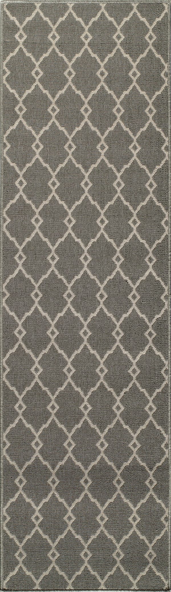 Momeni Baja BAJ-2 Grey Area Rug For Sale