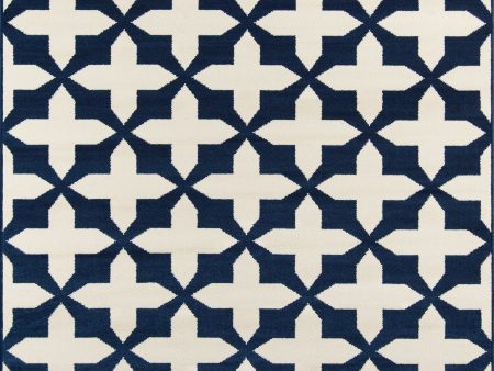 Momeni Baja BAJ12 Navy Area Rug For Sale