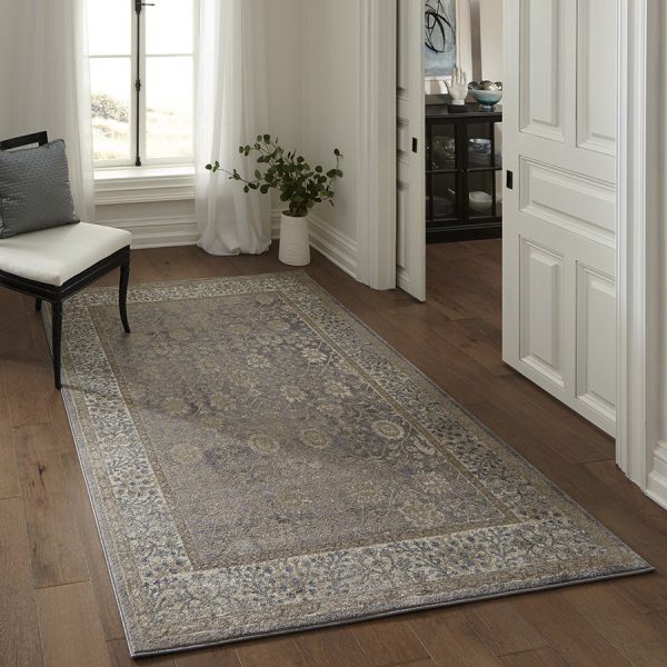 Momeni Kerman KE-01 Silver Area Rug on Sale