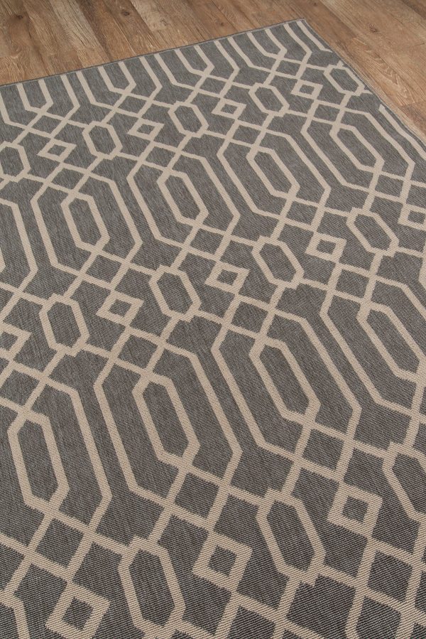 Momeni Baja BAJ-3 Grey Area Rug Fashion