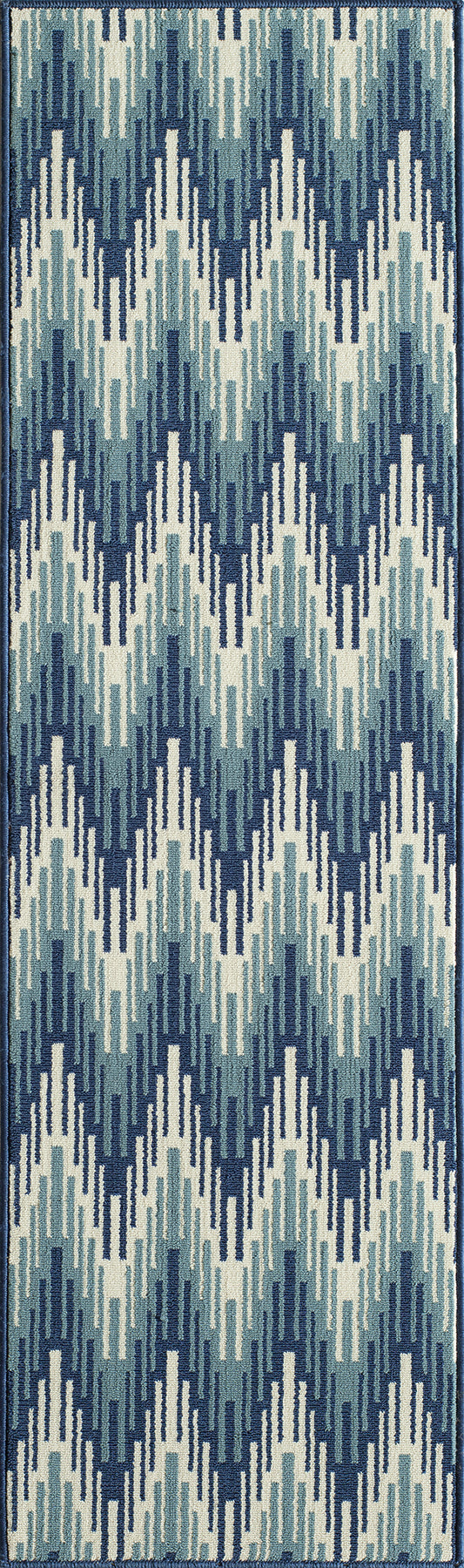 Momeni Baja BAJ-6 Blue Area Rug For Cheap