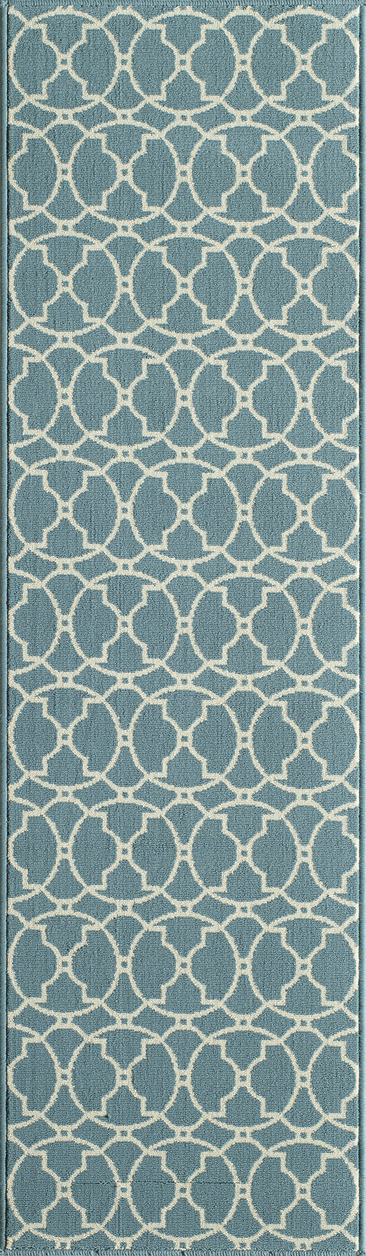 Momeni Baja BAJ11 Blue Area Rug on Sale