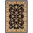 LR Resources Adana 80371 Black Cream Area Rug Supply