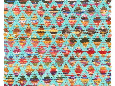 LR Resources Accent 05013 Turquoise Area Rug Sale