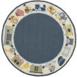 Momeni Lil Mo Classic LMI-3 Blue Area Rug Sale