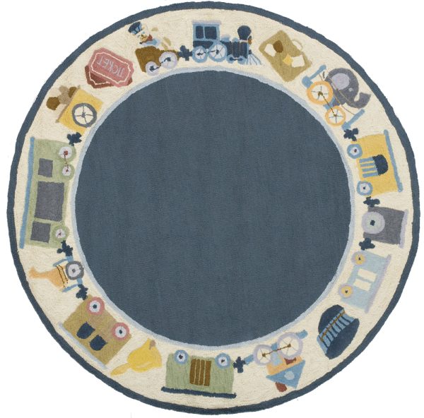 Momeni Lil Mo Classic LMI-3 Blue Area Rug Sale