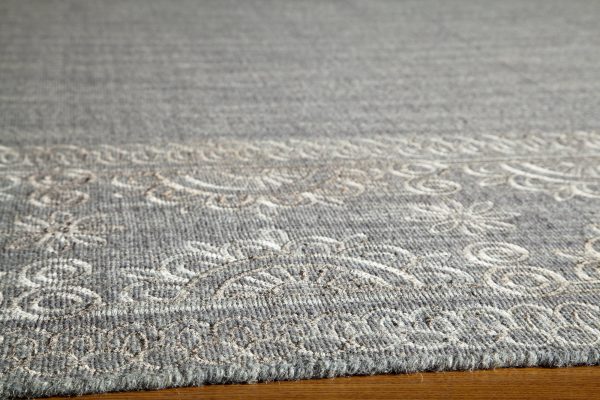 Momeni Lace Embroided LAC-2 Grey Area Rug Online