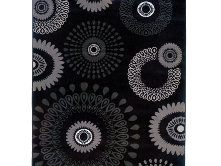 LR Resources Adana 80912 Charcoal Area Rug For Cheap