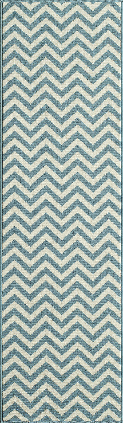 Momeni Baja BAJ-9 Blue Area Rug For Discount