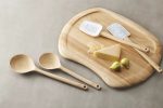 4-Piece Eco Friendly Para Wood Cooking Tool Set Online now