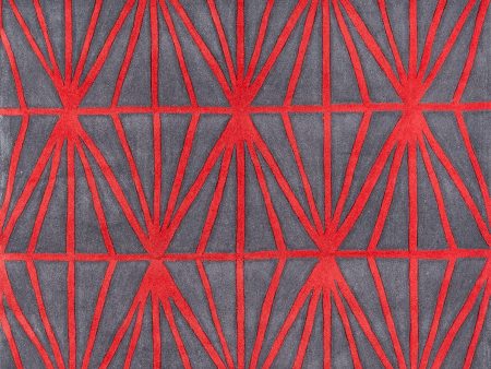 Momeni Bliss BS-13 Red Area Rug Supply