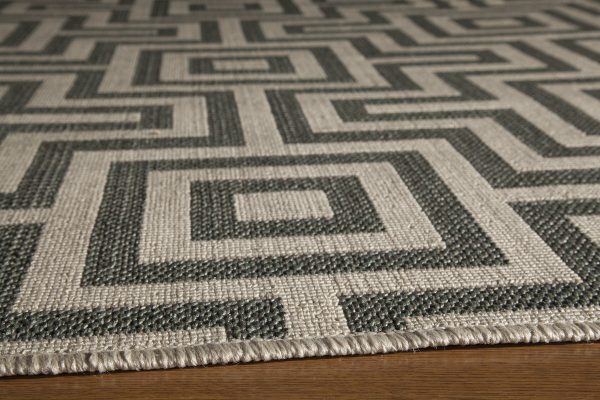 Momeni Baja BAJ10 Grey Area Rug Fashion