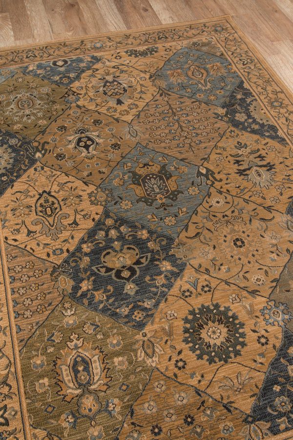 Momeni Belmont BE-01 Blue Area Rug Online Hot Sale