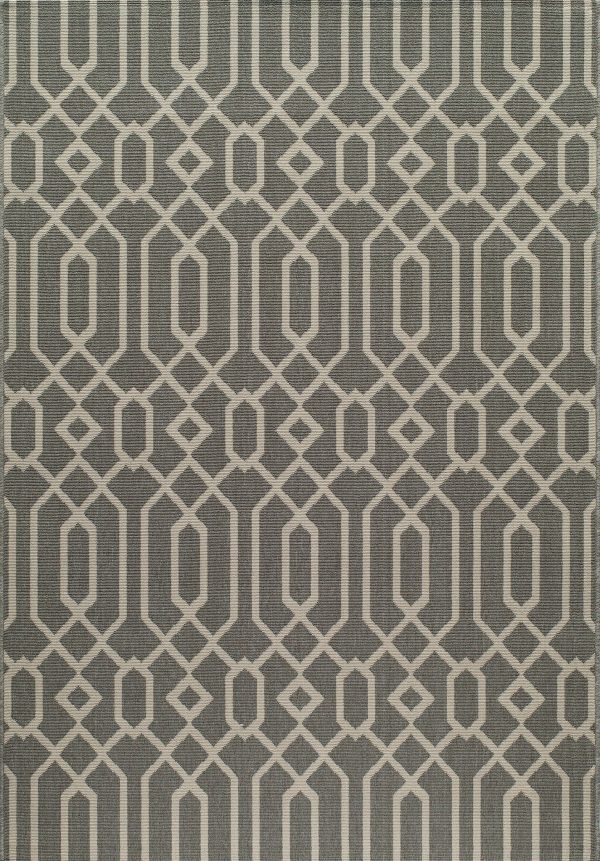 Momeni Baja BAJ-3 Grey Area Rug Fashion