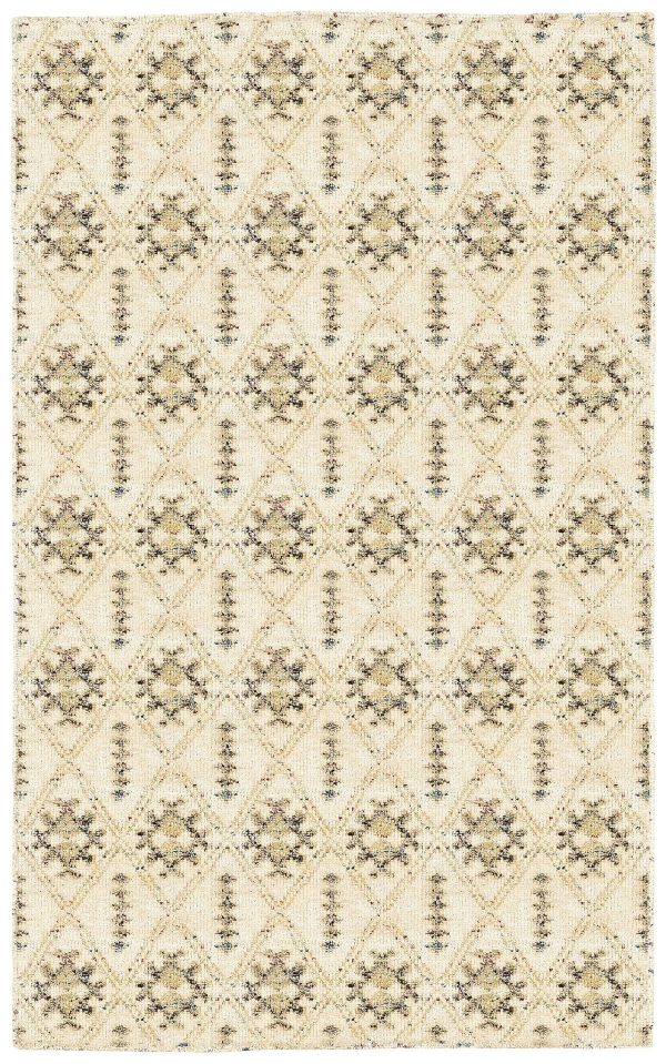 LR Resources Nisha 04401 Cream Area Rug Discount