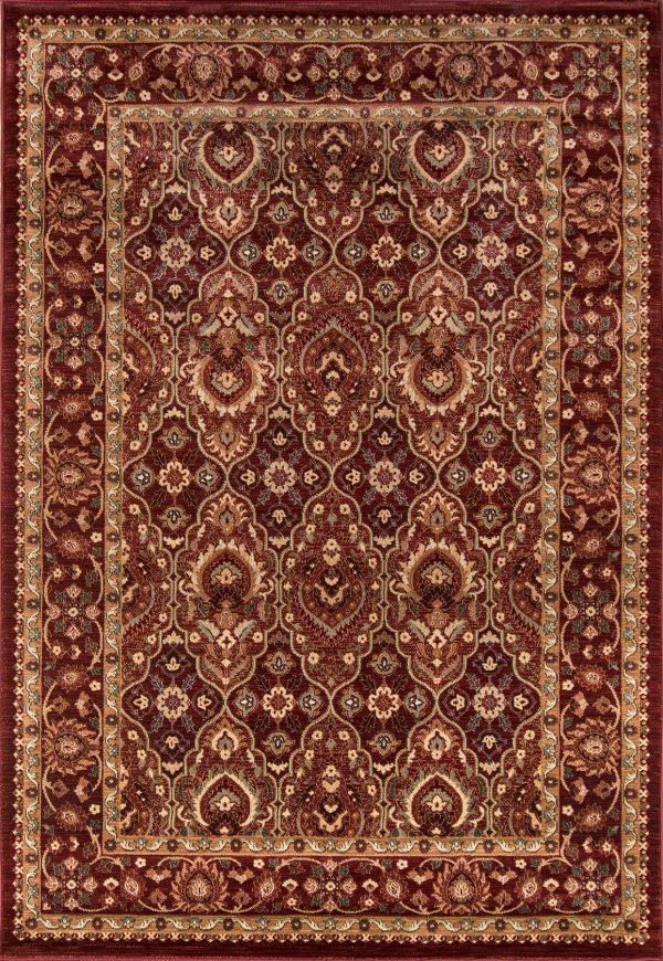 Momeni Belmont BE-05 Red Area Rug Discount