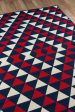 Momeni Baja BAJ-5 Red Area Rug For Sale