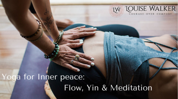 Yoga for Inner Peace - Slow flow, yin & meditation 5 week course - Mon 9.30-11am Starts July 20th Online now