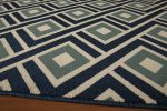 Momeni Baja BAJ-7 Blue Area Rug Fashion