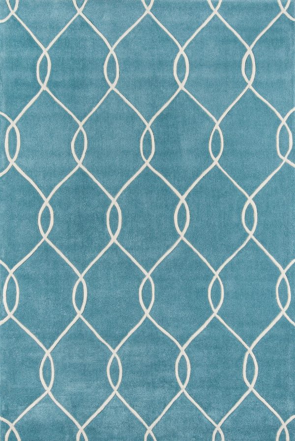 Momeni Bliss BS-12 Teal Area Rug Discount