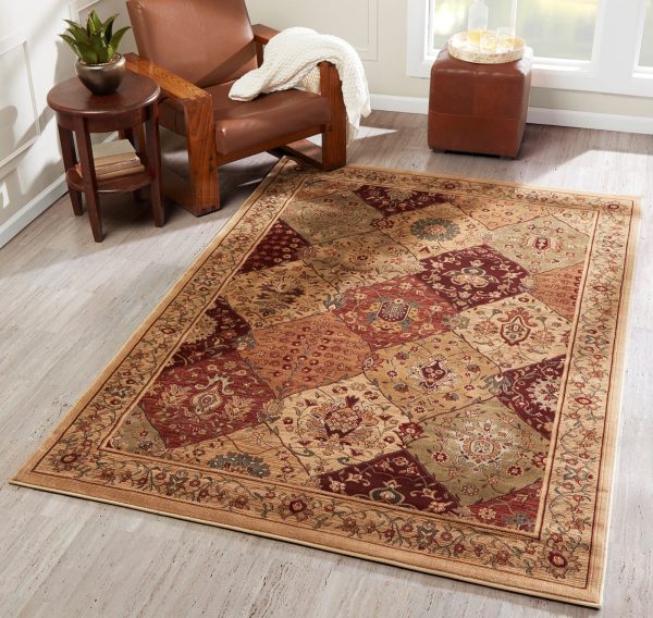 Momeni Belmont BE-01 Burgundy Area Rug For Cheap