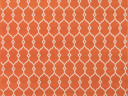 Momeni Baja BAJ-2 Orange Area Rug Hot on Sale