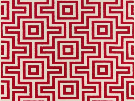 Momeni Baja BAJ10 Red Area Rug Supply