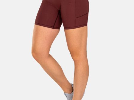 Rib Shorts Women Fashion